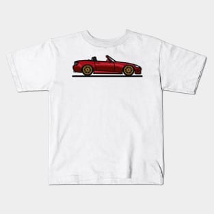 Custom S2000 Red Kids T-Shirt